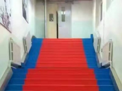 楼梯整体踏步